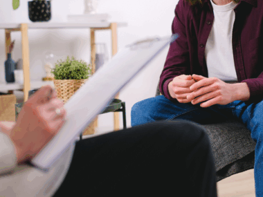 consulting patient